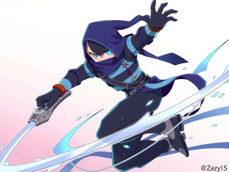Net Ninja Master main character Net Ninja Master character artwork